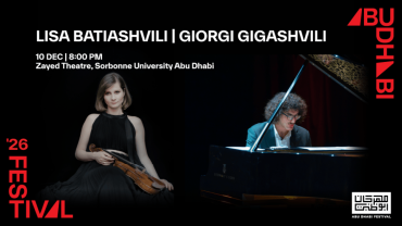 Lisa Batiashvili and Giorgi Gigashvili at Dubai Festival 2026